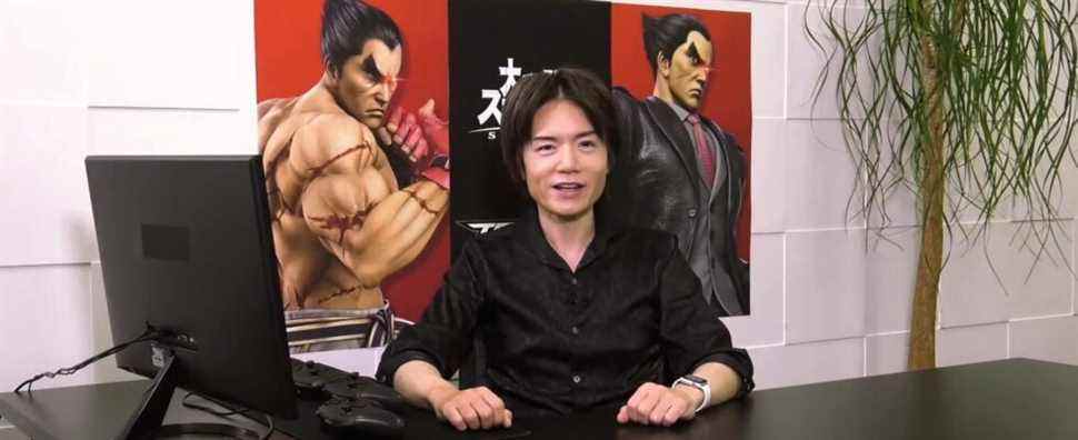 Sakurai says he is working on something, and it may or may not be a game