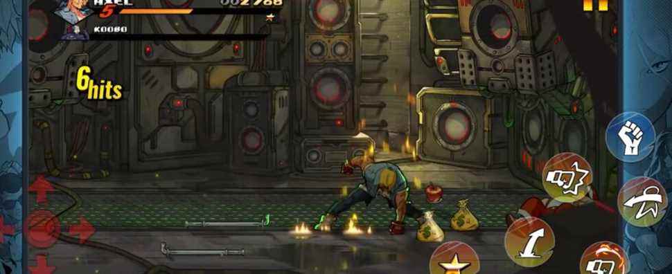 streets of rage 4 mobile ios android