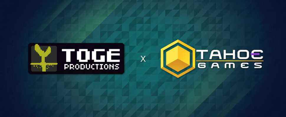 Toge Productions acquiert Tahoe Games