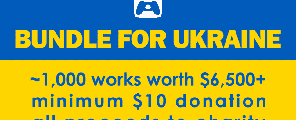 Un forfait de 10 $ vous offre 6 500 $ de jeux, de musique, de livres et aide l'Ukraine