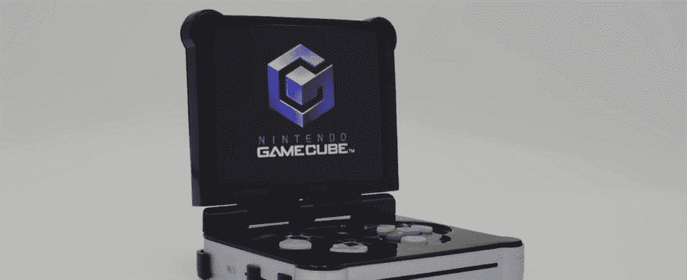 Un modder a transformé une fausse conception portable GameCube en un véritable ordinateur de poche