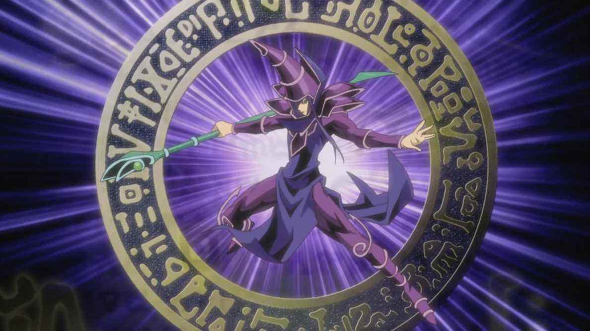 Dark Magician de Yu-Gi-Oh de l'anime