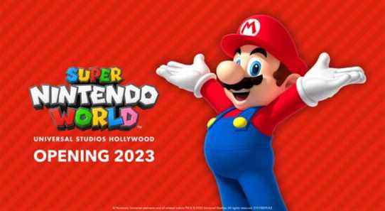 Universal Studios Hollywood révèle l'ouverture de Super Nintendo World 2023