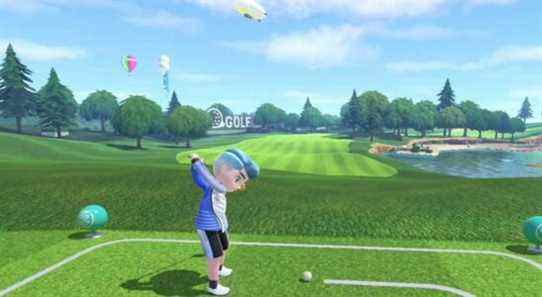 A Sportsmate playing Golf in Nintendo Switch Sports