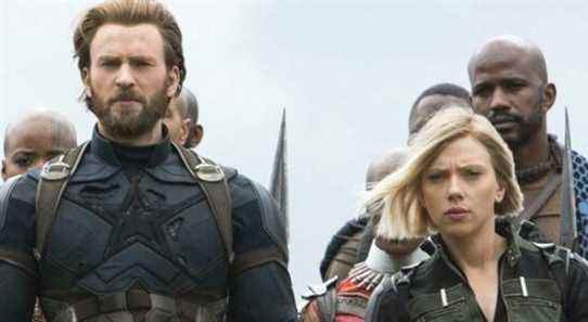 Chris Evans Scarlett Johansson Avengers Apple TV Plus