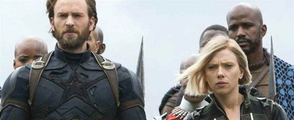 Chris Evans Scarlett Johansson Avengers Apple TV Plus