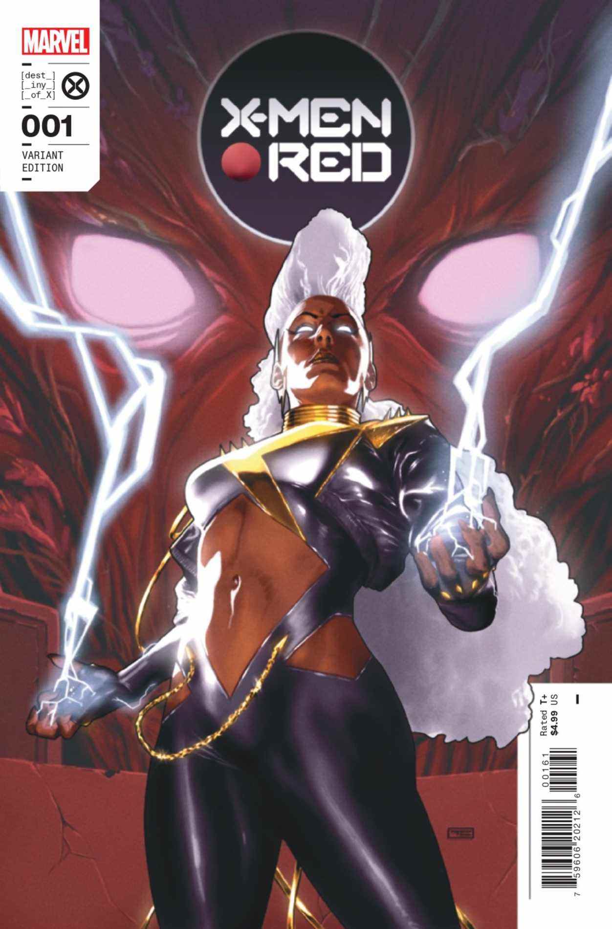 Couvertures de la variante X-Men Red # 1