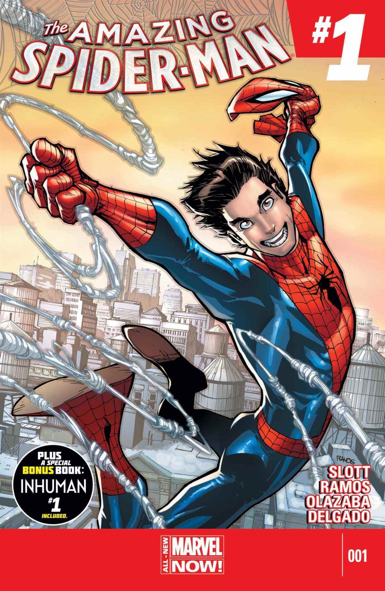 Couverture Incroyable Spider-Man #1 (2014)