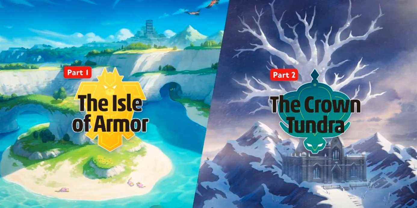 Pokemon Épée et Bouclier Isle of Armor The Crown Tundra