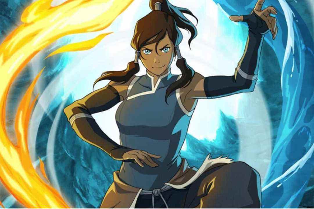 Avatar Korra maîtrise du feu et de l'eau