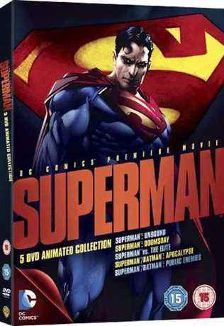 Collection de films d'animation Superman [DVD] [2013]