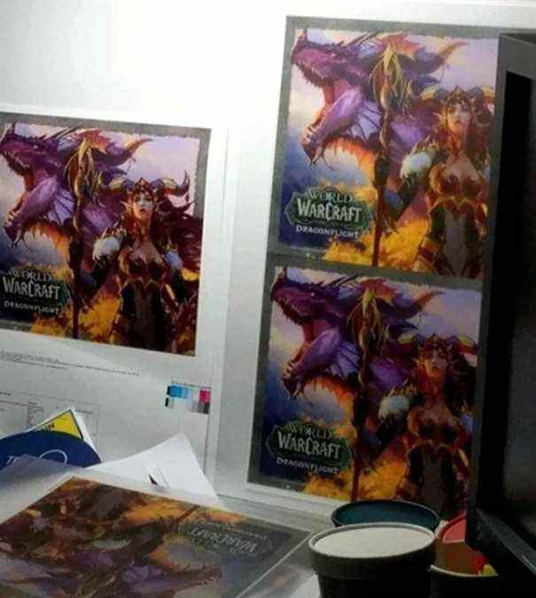 Wow Dragonflight Affiches