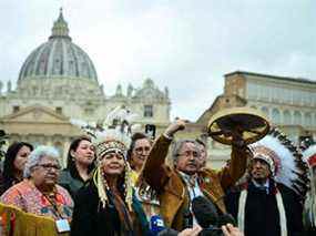Le pape a tenu une série de réunions d'une semaine des aînés, des dirigeants, des survivants et des jeunes autochtones du Canada au Vatican.