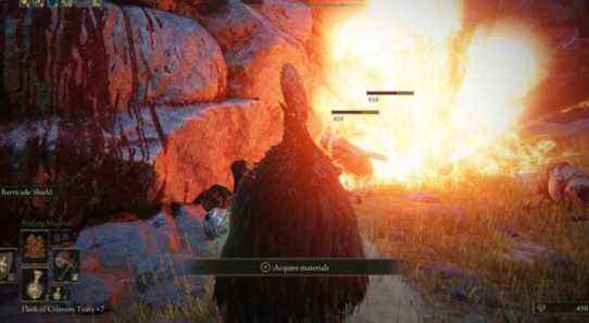 Elden Ring Palace Approach Ledge Road Farming Location Explosion