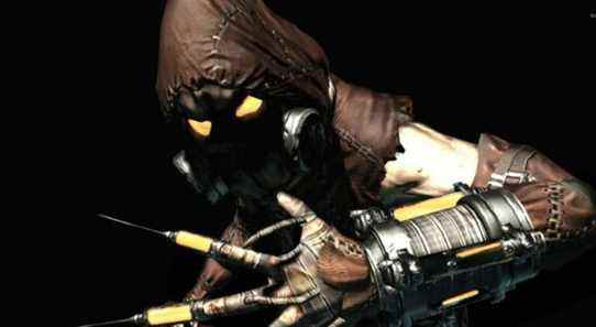 Scarecrow-game-over-screen-in-Batman-Arkham-Asylum