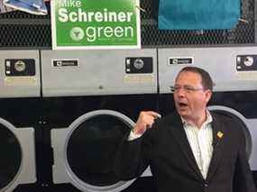 Le chef du Parti vert, Mike Schreiner.