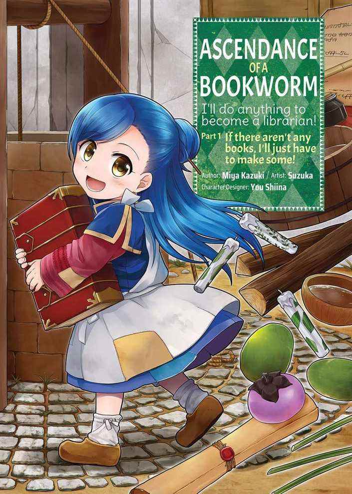 Couverture de Ascendance of a Bookworm de Miya Kazuki et Suzuka
