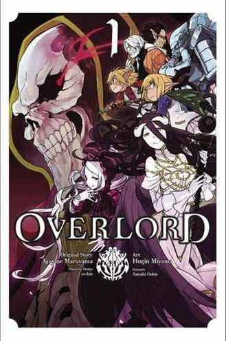 Couverture d'Overlord par Satoshi Oshio et Hugin Miyama