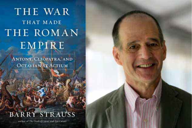 L'historien Barry Strauss recrée la bataille d'Actium dans son nouveau livre.