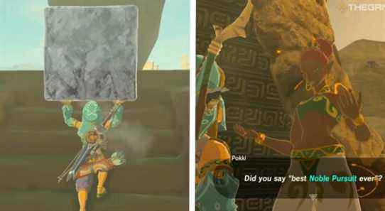 breath of the wild noble pursuit featured image