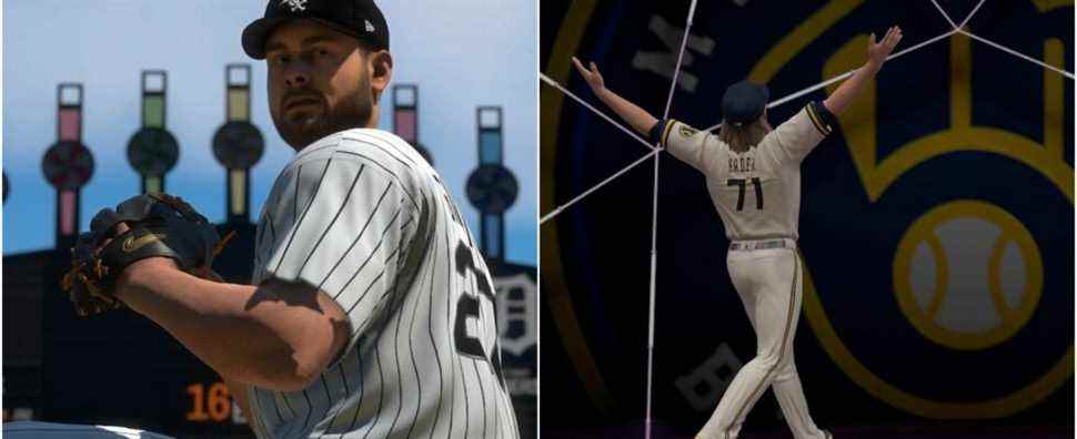 MLB The Show 22 Best Closing Pitcher Collage