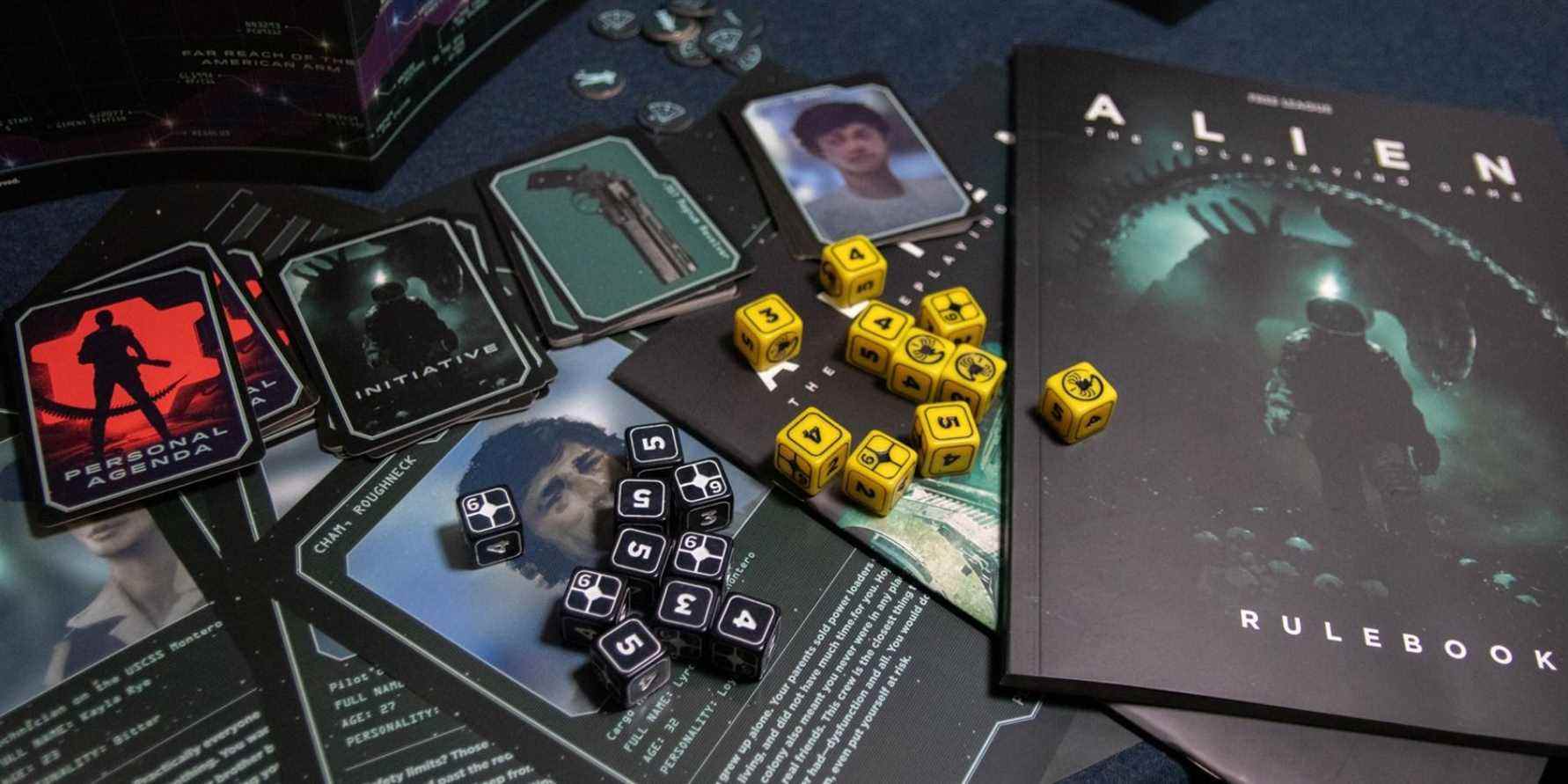 Jeux de table d'horreur de science-fiction Alien la conception de jeux de rôle