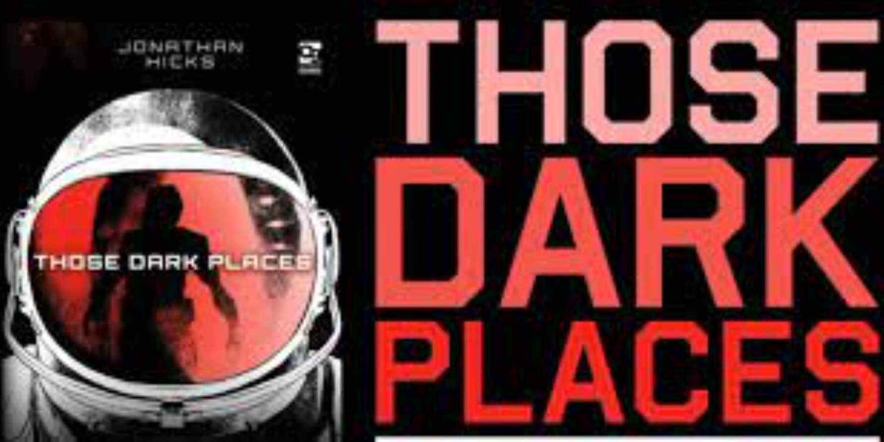 Affiche de jeux de table d'horreur de science-fiction These Dark Places