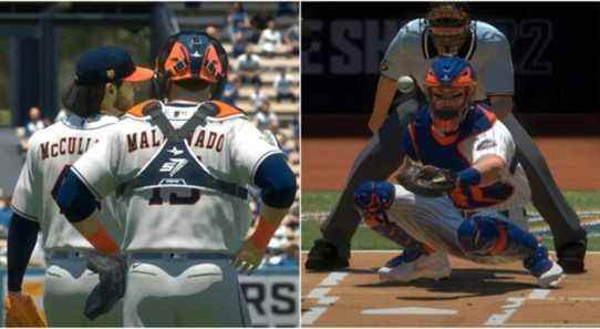 MLB The Show 22 Best Teams For Catchers Collage