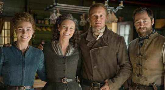 Outlander révèle un premier aperçu du tournage de la saison 7 de Caitríona Balfe et Sam Heughan