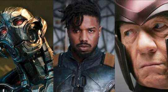 Ultron, Killmonger, and Magneto, three villains with great origin stories