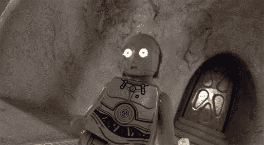 La rencontre avec les droïdes sombres de LEGO Star Wars Skywalker Saga - qui est Nobot ?