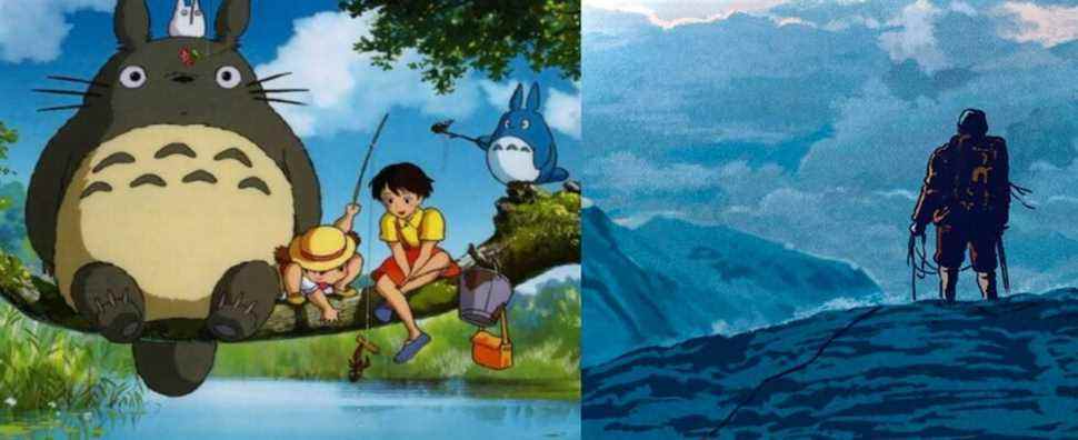 title image anime and nature My Neighbor Totoro Summit of the Gods