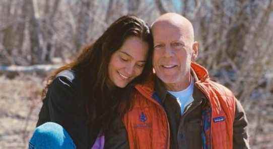 Bruce Willis and Wife