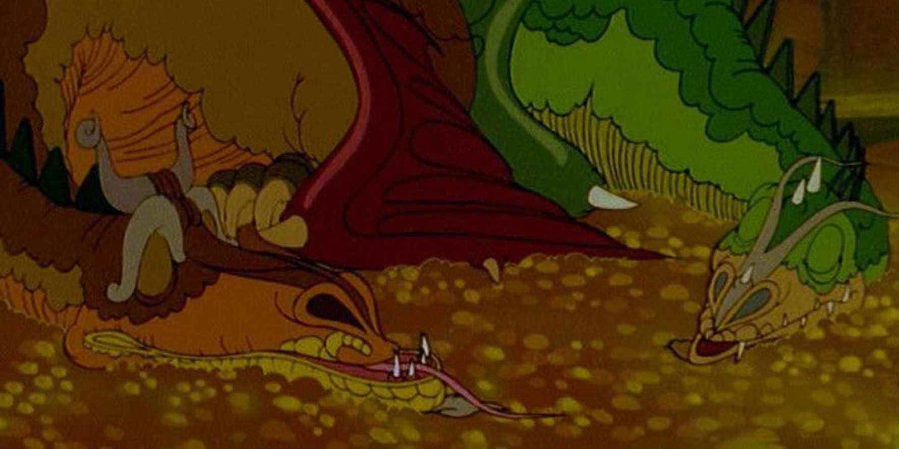 Capture d'écran du trésor Le Vol des dragons (1982)