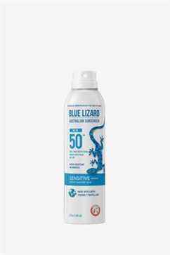Blue Lizard Crème Solaire Minérale Sensible SPF 50+ Vaporisateur