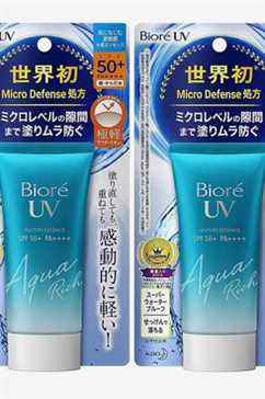   Biore Sarasara UV Aqua Rich Watery Essence Crème Solaire SPF50+ PA+++ 50g (Lot de 2)