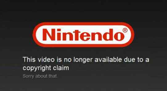 Nintendo Copyright Claims Worrisome