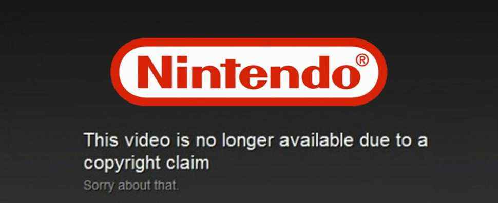 Nintendo Copyright Claims Worrisome