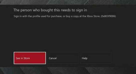 Xbox- How to Fix _The Person who Bought This Needs to Sign in_ Error
