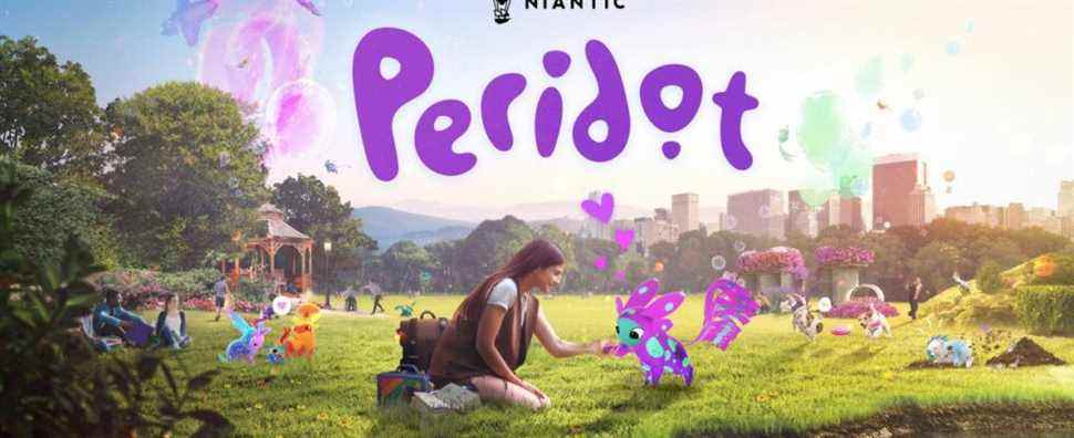 Niantic dévoile son nouveau jeu virtuel pour animaux de compagnie, Peridot