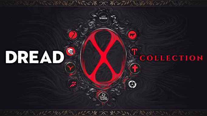 La bannière Steam de la collection Dread X originale, avec les logos des développeurs.