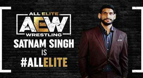 Satnam Singh All Elite Wrestling