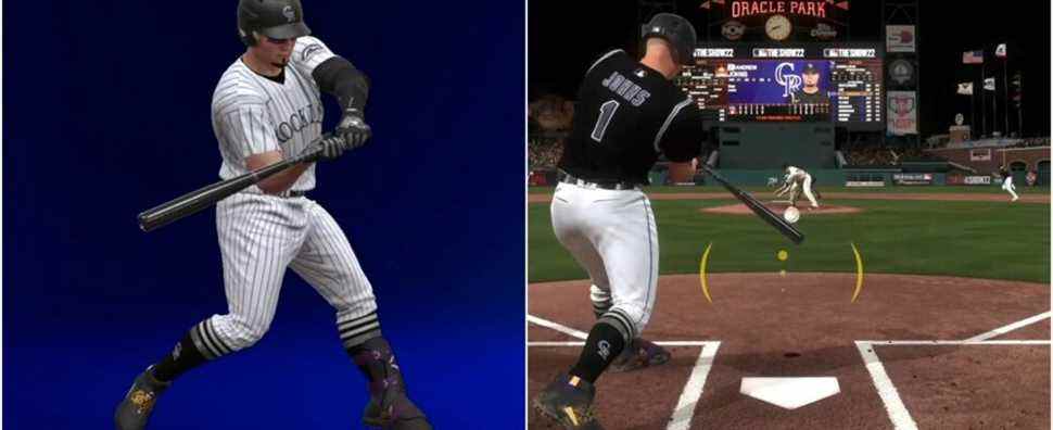 MLB The Show 22 Hitting Tips Collage