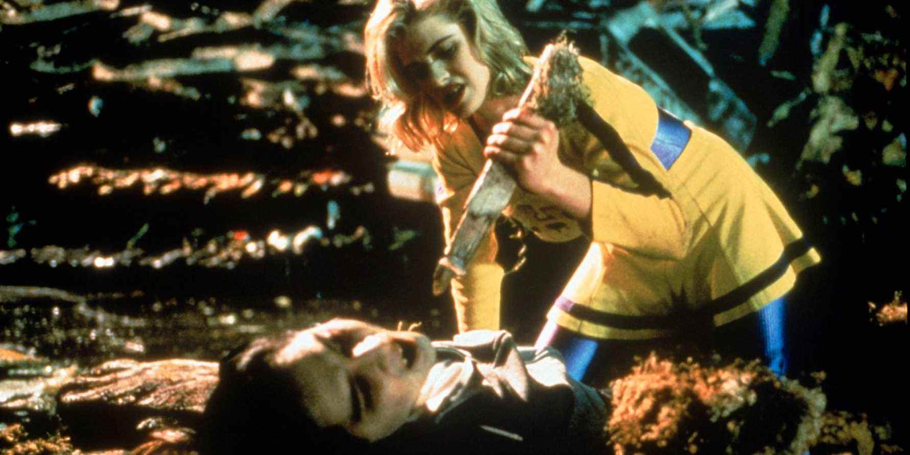 Kristy Swanson dans le rôle de Buffy Anne Summers dans le film Buffy contre les vampires