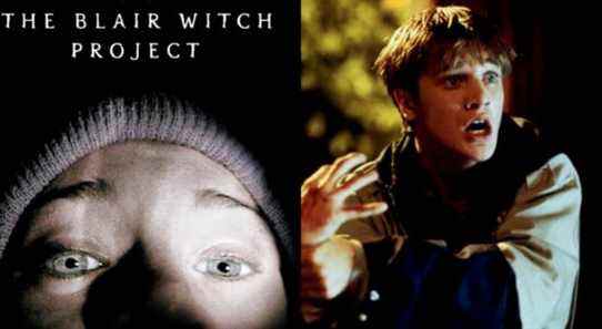 Split image of The Blair Witch Project and Idle Hands