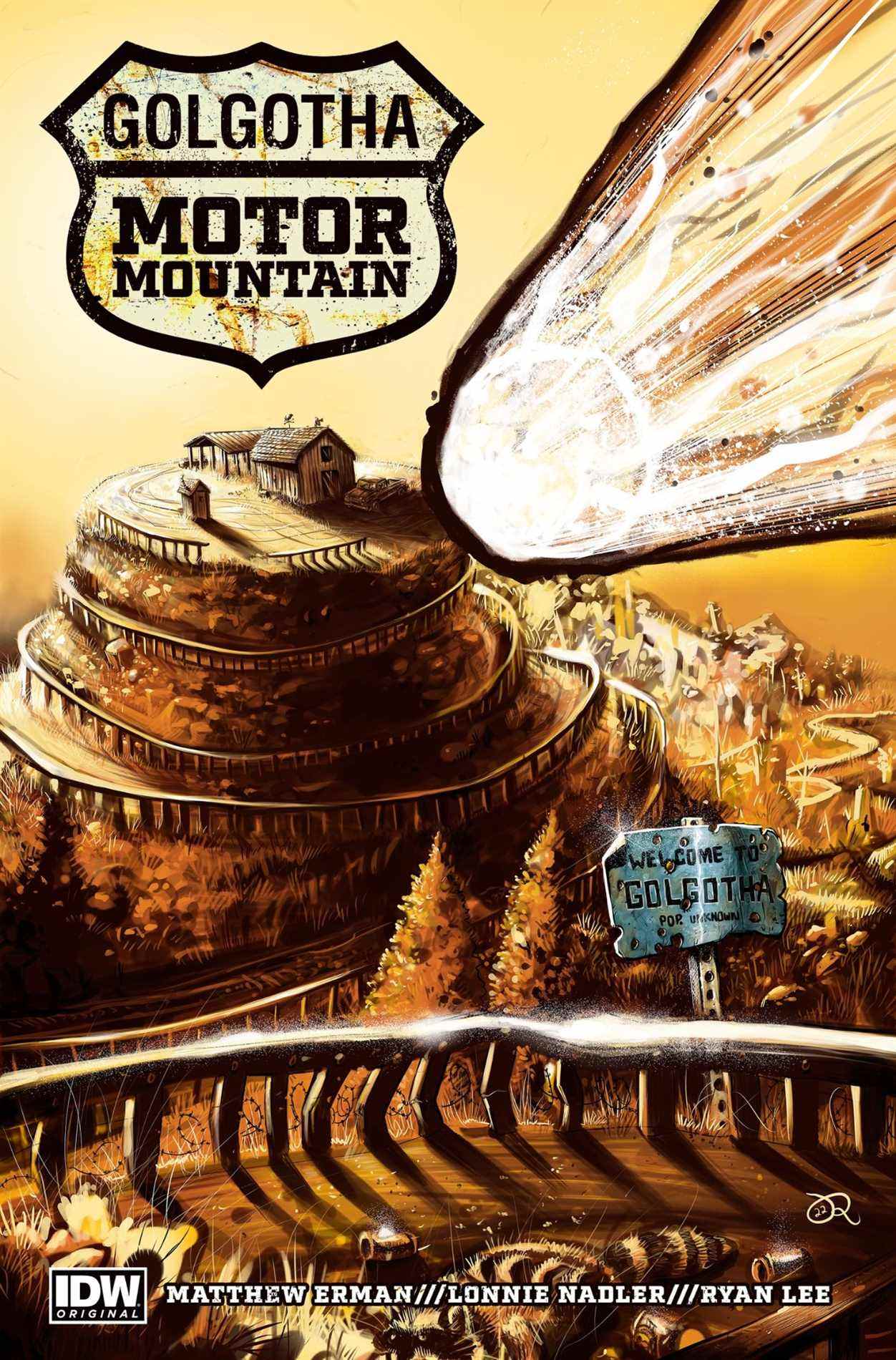 Golgotha ​​Motor Mountain ⁠— illustration de Ryan Lee