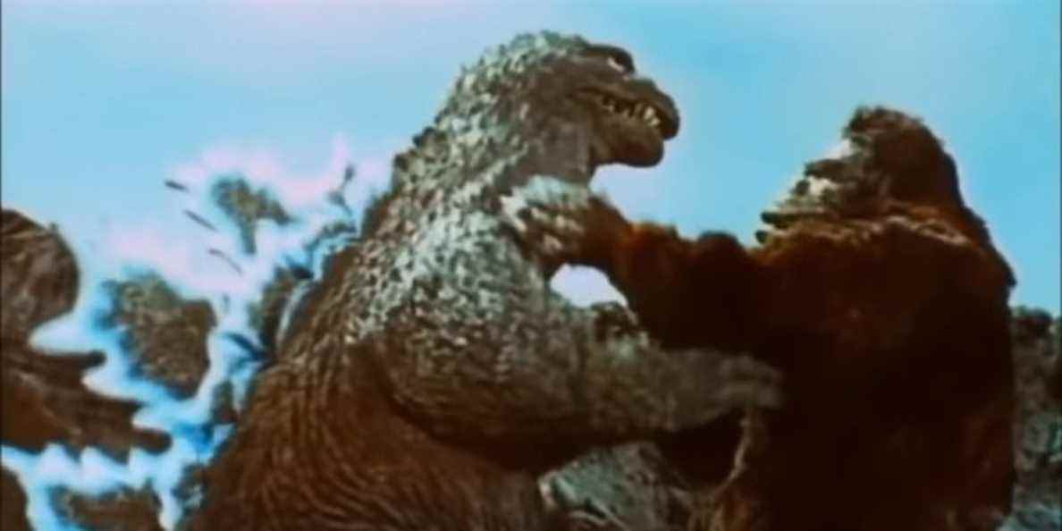 capture d'écran de King Kong contre Godzilla