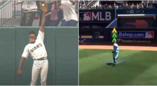 MLB The Show 22 How To Rob A Home Run Collage