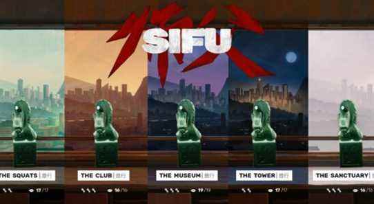 sifu level backgrounds