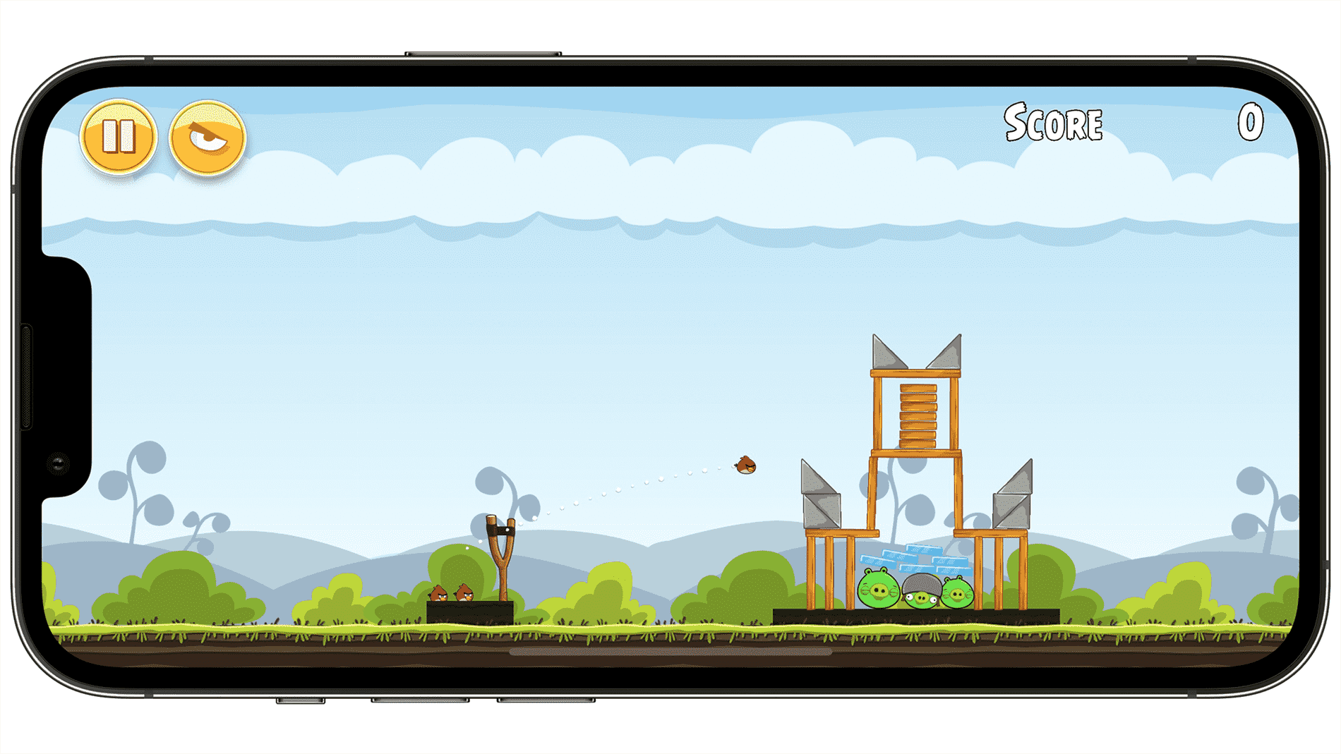 Angry Birds Classique sur iOS 15